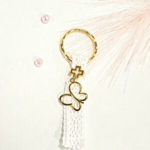 Μαρτυρικό Μπρελόκ Πεταλούδα Επιχρυσωμένο – Χειροποίητο Σετ 50 τμχ