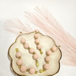 Μαρτυρικό Ροζ Κομπολόι– Χειροποίητο Σετ 50 τμχ