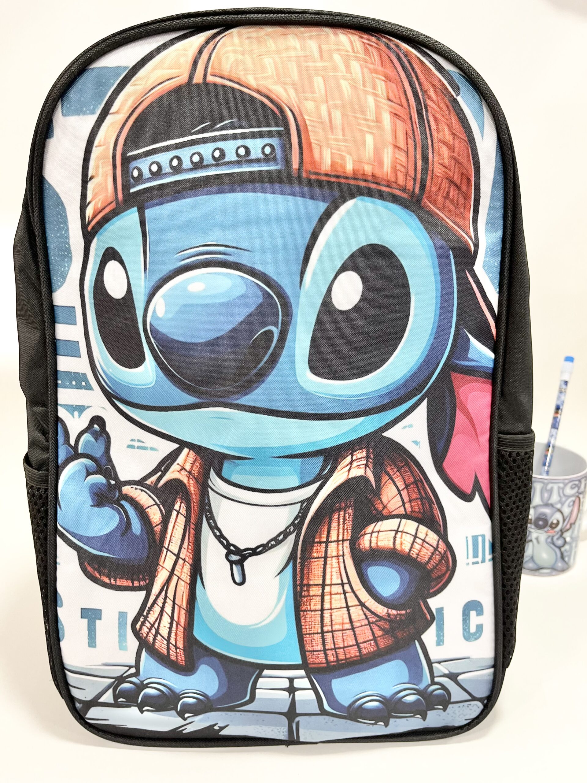 Σχολικό Σετ Stitch Street Style – Σακίδιο, Κασετίνα & Τσαντάκι Ώμου - Image 2