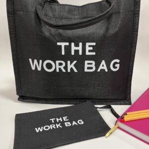The Work Bag, Τσάντα από Λινάτσα με κουμπί