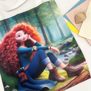 Tote Bag με τύπωμα, Υφασμάτινη