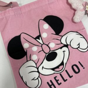 Tote Bag με τύπωμα, Υφασμάτινη