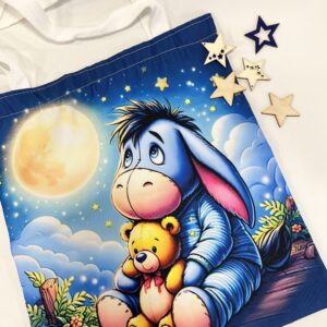 Tote Bag με τύπωμα, Υφασμάτινη