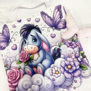 Tote Bag με τύπωμα, Υφασμάτινη