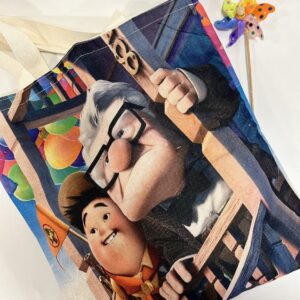 Tote Bag με τύπωμα, Υφασμάτινη