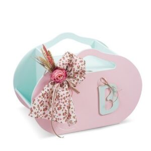 Keep it simple and pink. Χειροποίητο Σετ Βάπτισης