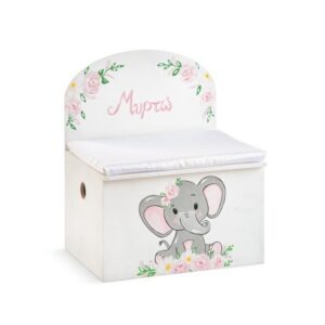 H κυρία ελεφαντίνα. Χειροποίητο Σετ Βάπτισης