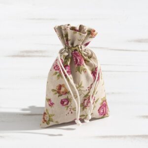 Πουγκί Λινό Floral