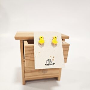 Σκουλαρίκια “Yellow Ducks”