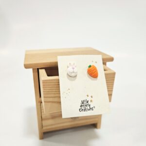 Σκουλαρίκια “Bunny & Carrot”