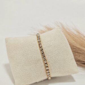 Βραχιόλι Χρυσό – Tennis