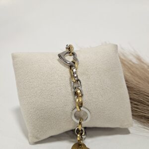 Βραχιόλι Χρυσό με Καρδιές