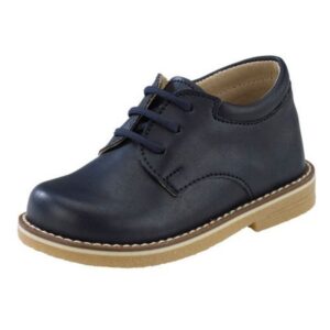 Gorgino Δερμάτινα Oxfords Navy Μπλε