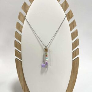 Κολιέ "Βάζο με Macaron"