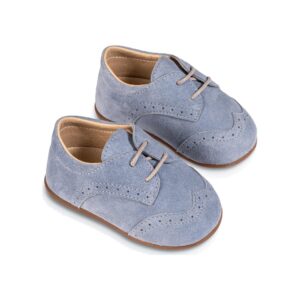 Babywalker Δετά καστόρινα Brogues