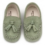 Babywalker Καστόρινο loafer με φουντάκια - Image 3