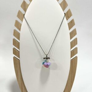 Κολιέ "Στρογγυλό Βάζο με Macaron"