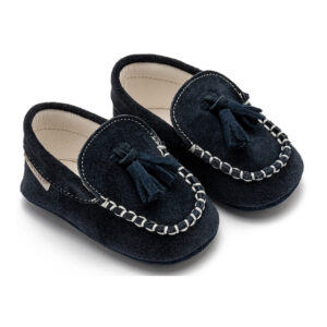 Babywalker Καστόρινο loafer με φουντάκια