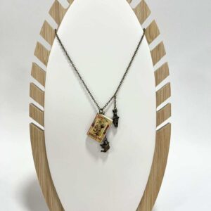 Κολιέ “Alice in Wonderland Book”