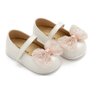 Babywalker Δερμάτινο γοβάκι μονή μπαρέτα