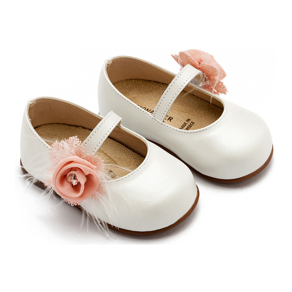 Babywalker Δερμάτινο γοβάκι μονή μπαρέτα