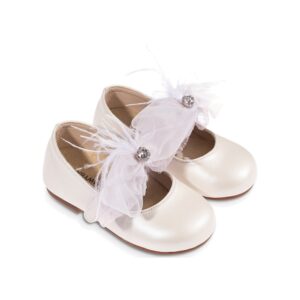 Babywalker Δερμάτινο γοβάκι μονή μπαρέτα