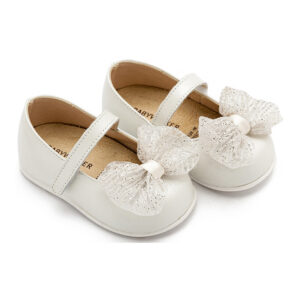 Babywalker Δερμάτινο γοβάκι μονή μπαρέτα