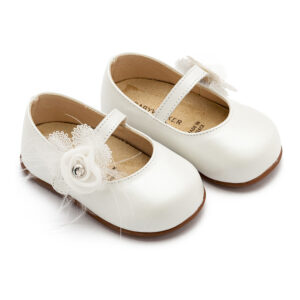 Babywalker Δερμάτινο γοβάκι μονή μπαρέτα