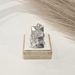 Δαχτυλίδι "Floral Canvas Sparkle"