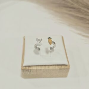 Δαχτυλίδι "Bunny & Carrot Ring"