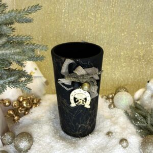 Χειροποίητο Κεραμικό Βάζο - Μαύρο