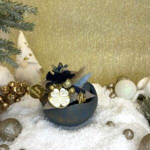 Χειροποίητο Κεραμικό Ρόδι Φοντανιέρα - Μπλε