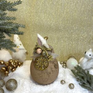 Κεραμικό γούρι Αχλάδι - Μόκκα