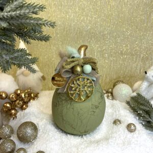 Κεραμικό γούρι Αχλάδι - Olive