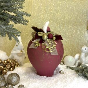 Χειροποίητος Κεραμικός Κουμπαράς - Cherry orchant