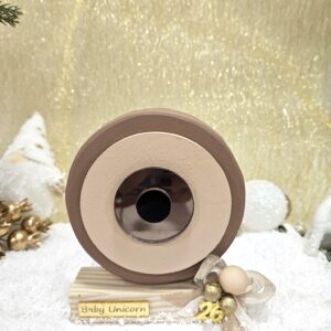 Ξύλινο γούρι Μάτι - Μόκκα