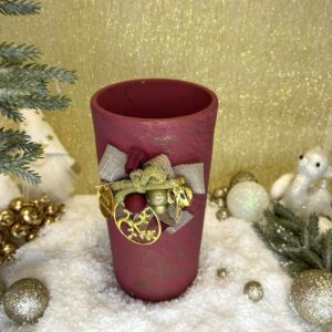 Χειροποίητο Κεραμικό Βάζο -  Cherry orchard