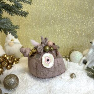 Χειροποίητη Κεραμική Σβούρα - Πούδρα