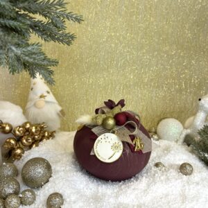 Χειροποιητο Κεραμικο Ροδι - Bordeaux