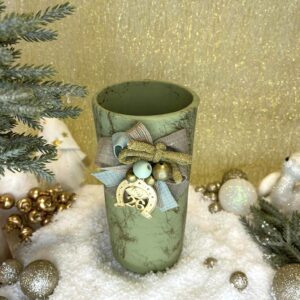 Χειροποίητο Κεραμικό Βάζο - Olive