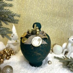 Χειροποίητος Κεραμικός Κουμπαράς - Κυπαρισσί