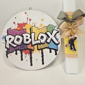 ΠΑΣΧΑΛΙΝΗ ΛΑΜΠΑΔΑ ROBLOX ΜΕ ΧΑΡΑΚΤΗΡΑ NOOB ΜΠΡΕΛΟΚ